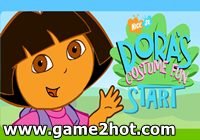 Dora's Costume Fun